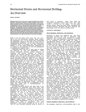 Más sobre Drenes Horizontales y Perforación Horizontal: Una Visión General.